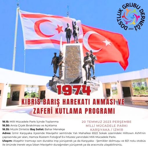 20 Temmuz 2023 Kutlama Programı