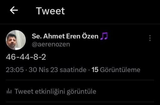  Ahmet Eren Özen twitter